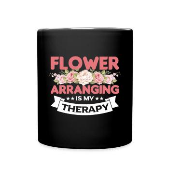 Florist Foam Flower Arranging Florist Supplies Flo - Tasse einfarbig - Schwarz - Vorne