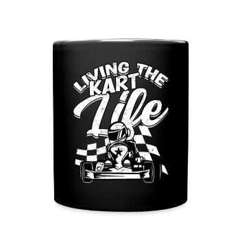 Kart conduite de kart pilotes de course Pilotes de course - Mug uni - noir - Devant