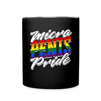 Mikropenis Kleiner Penis Sex Schwanz Club Micro - Tasse einfarbig - Schwarz - Vorne