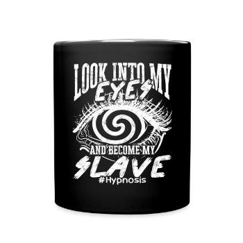 hypnose hypnotisch hypnotisieren hypnotiseur gesch - Tasse einfarbig - Schwarz - Vorne