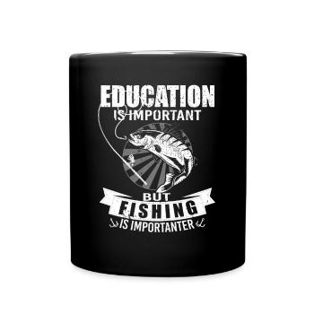 Idée unique pour la pêche - Mug uni - noir - Devant