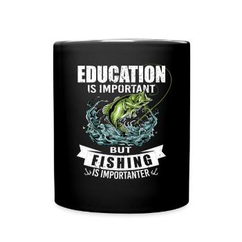 Idée unique pour la pêche - Mug uni - noir - Devant