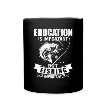 Idée unique pour la pêche - Mug uni - noir - Devant