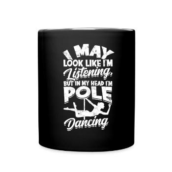 Pole Dance Gift Dancer Gift Idea Fitness - Mug uni - noir - Devant