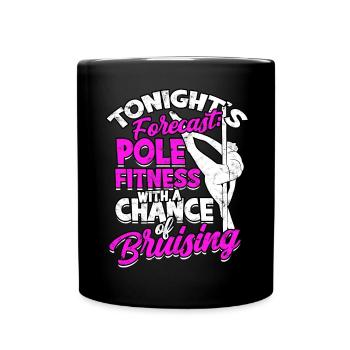 Pole Dance Gift Dancer Gift Idea Fitness - Mug uni - noir - Devant