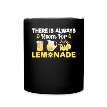 Limonade-Geschenk-Ideen - Tasse einfarbig - Schwarz - Vorne