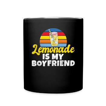 Limonade Geschenkideen - Tasse einfarbig - Schwarz - Vorne