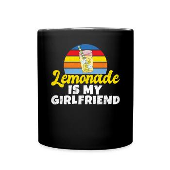 Lemonade Gift Ideas - Full Colour Mug - black - Front