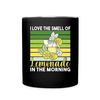 Limonade Geschenkideen - Tasse einfarbig - Schwarz - Vorne