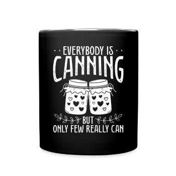 Conserverie de la saison des conserveries Homesteader - Mug uni - noir - Devant
