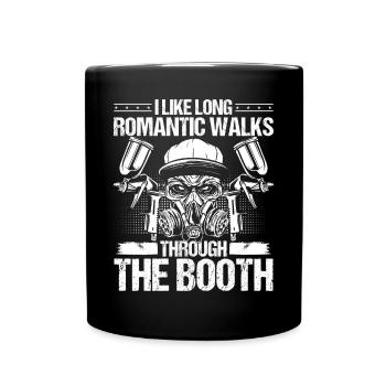 Automotive Car Painter Walks Booth Vehicle Sprayer - Mug uni - noir - Devant