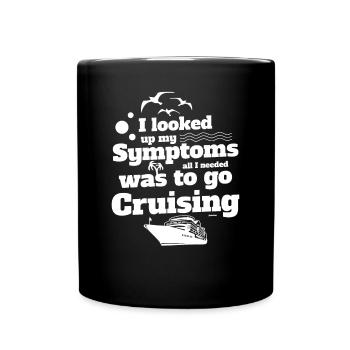 Kreuzfahrt Kapitän lustiges Geschenk - Tasse einfarbig - Schwarz - Vorne