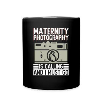 Grossesse Photographie Photographe Enceinte - Mug uni - noir - Devant