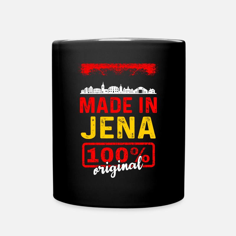 Jena - Tasse einfarbig - Schwarz