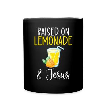 Limonade Geschenkideen - Tasse einfarbig - Schwarz - Vorne