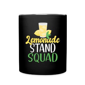 Limonade-Geschenk-Ideen - Tasse einfarbig - Schwarz - Vorne