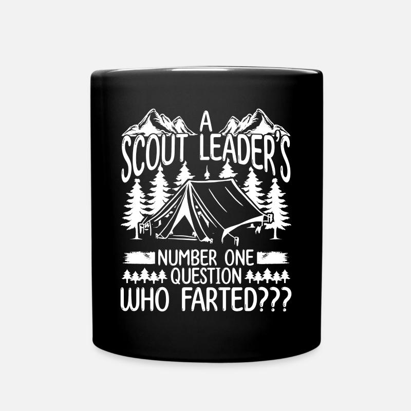 Girl Scout Leader Scoutign Boy Scouts Scouting - Tasse einfarbig - Schwarz