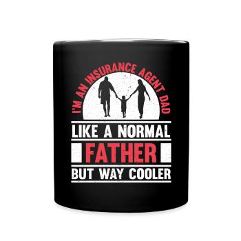 Profession Assurance professionnelle Agent de vente - Mug uni - noir - Devant