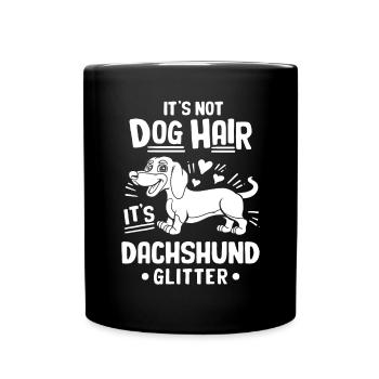 Teckel Cadeau Dixie Viennese Doxie Teckel - Mug uni - noir - Devant