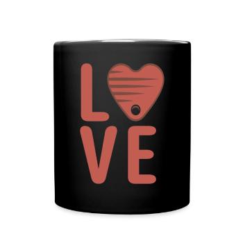 Steak Lover Steak Cadeau - Mug uni - noir - Devant