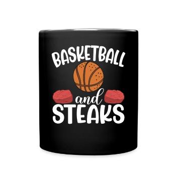 Steak Lover Steak Gift - Full Colour Mug - black - Front