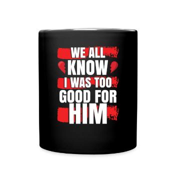 Divorce - Full Colour Mug - black - Front