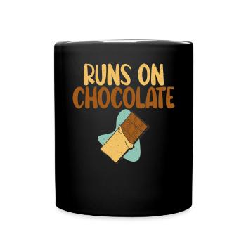 Cadeaux pour amateurs de chocolat - Mug uni - noir - Devant