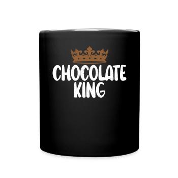 Chocolate Lover Gifts - Full Colour Mug - black - Front