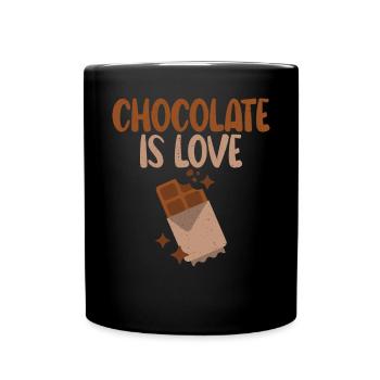 Cadeaux pour amateurs de chocolat - Mug uni - noir - Devant
