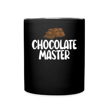 Chocolate Lover Gifts - Full Colour Mug - black - Front