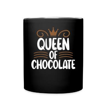 Chocolate Lover Gifts - Full Colour Mug - black - Front