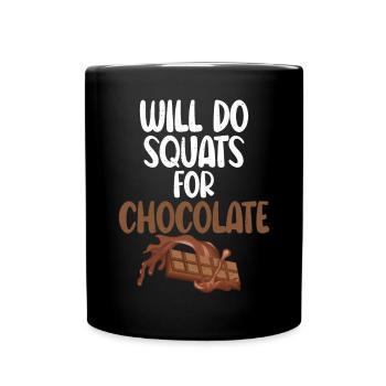 Cadeaux pour amateurs de chocolat - Mug uni - noir - Devant