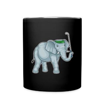 Elephant Golf Golf Club - Mug uni - noir - Devant