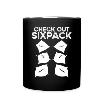 Découvrez mon pack de six - Mug uni - noir - Devant