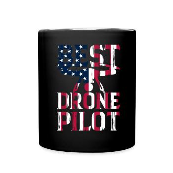 Meilleur pilote de drone - Quadcopter Drone Pilot Drone Ra - Mug uni - noir - Devant