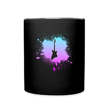 Rock - Tasse einfarbig - Schwarz - Vorne