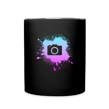 Fotografie - Tasse einfarbig - Schwarz - Vorne