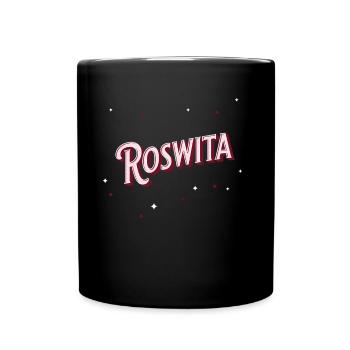 Roswitha's name personalized - Full Colour Mug - black - Front