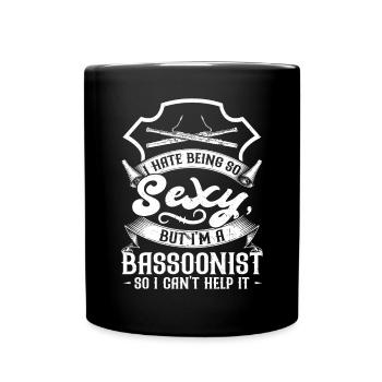 I'm a Bassoonist - Full Colour Mug - black - Front