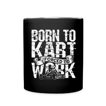 Kart conduite de kart pilotes de course Pilotes de course - Mug uni - noir - Devant