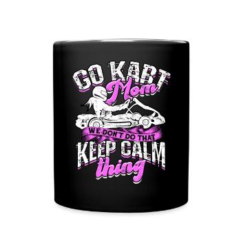 Kart conduite de kart pilotes de course Pilotes de course - Mug uni - noir - Devant