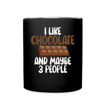 Cadeaux pour amateurs de chocolat - Mug uni - noir - Devant