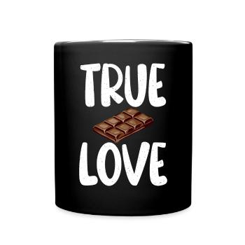 Cadeaux pour amateurs de chocolat - Mug uni - noir - Devant