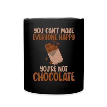 Cadeaux pour amateurs de chocolat - Mug uni - noir - Devant