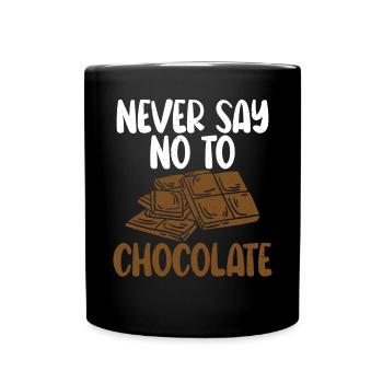 Cadeaux pour amateurs de chocolat - Mug uni - noir - Devant