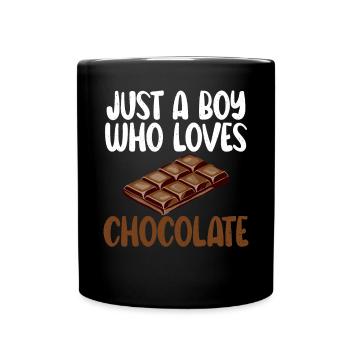 Cadeaux pour amateurs de chocolat - Mug uni - noir - Devant