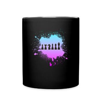 Chess - Full Colour Mug - black - Front