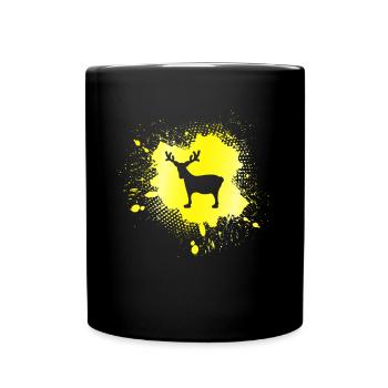 Elk - Full Colour Mug - black - Front