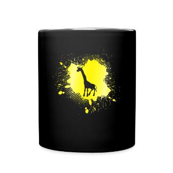 Giraffe - Full Colour Mug - black - Front