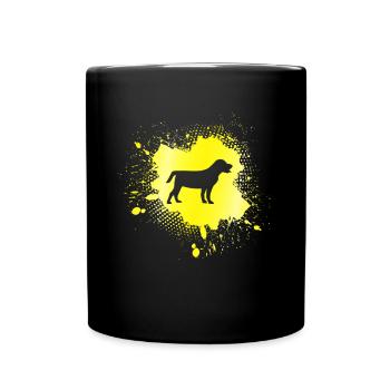 Chien - Mug uni - noir - Devant